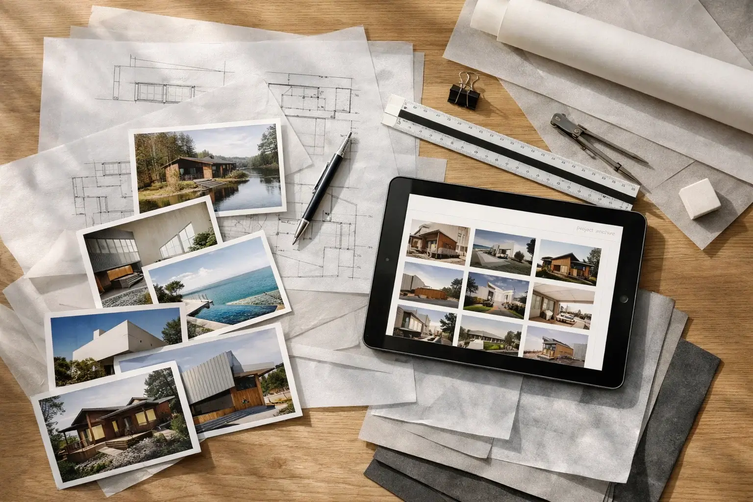 Northline Studio website mockups